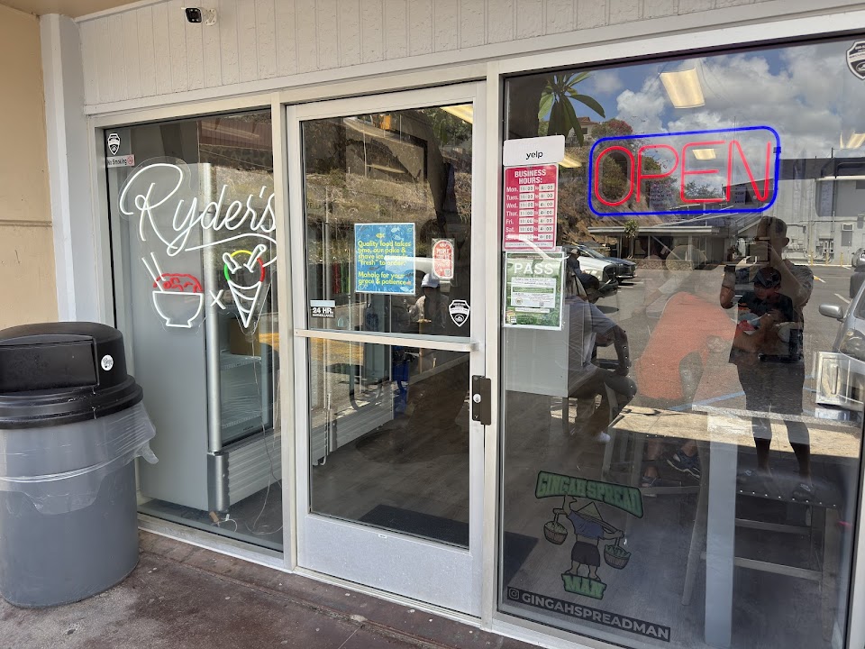 Ryder's Poke And Shave Ice